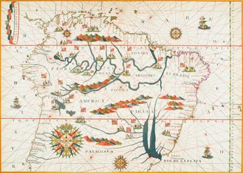 Map of America, 1878